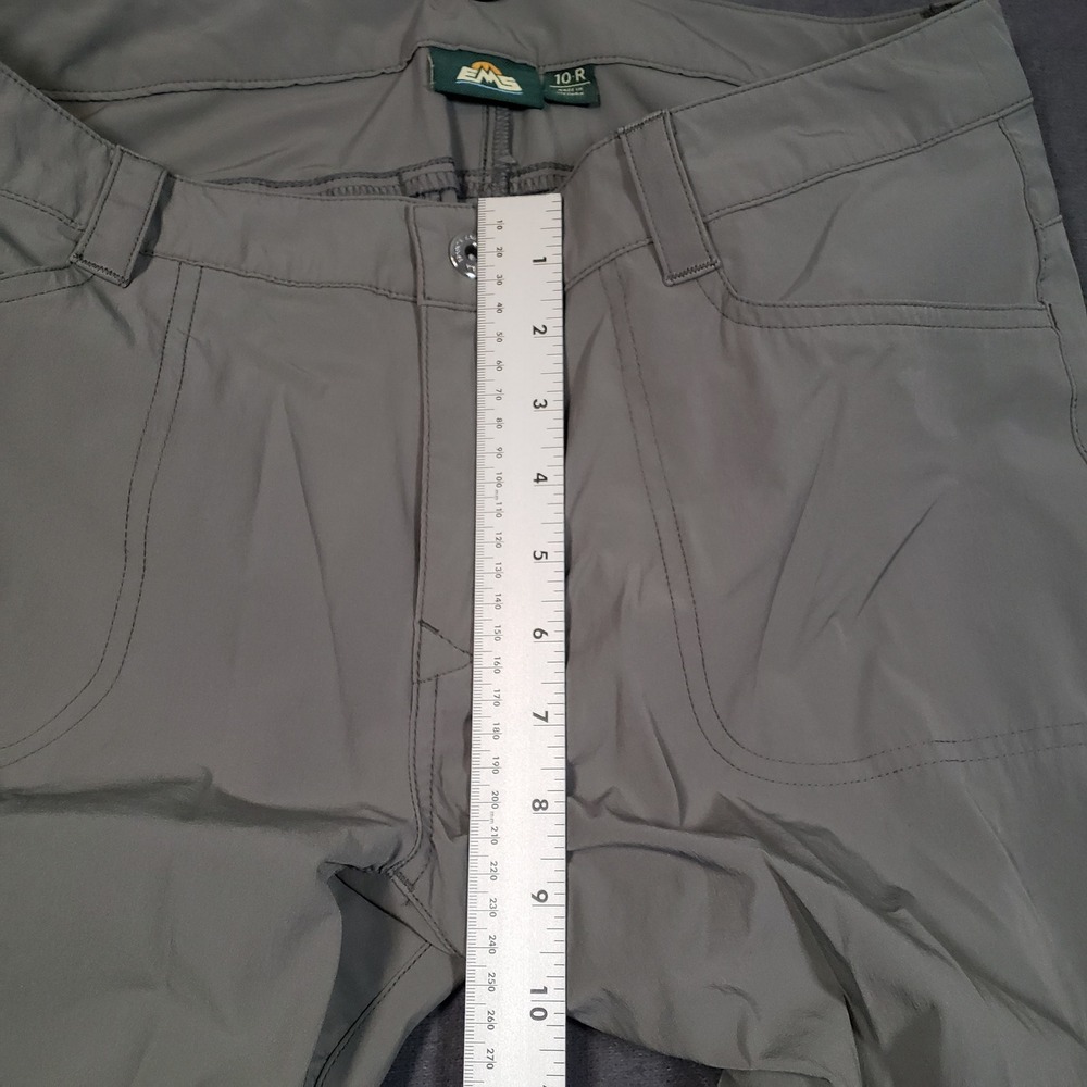 Eastern Mountain Sport Hiking Pants Womens 10 Regular Tan Straight Leg Outdoor - Picture 8 of 10